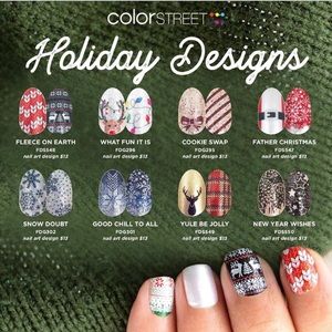 Color strips for nails. 100% nontoxic nailpolish